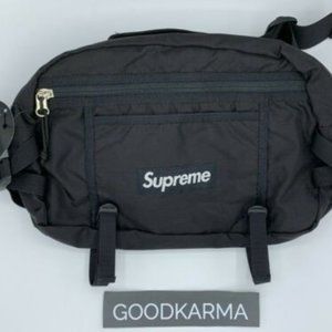 Supreme Tonal Shoulder Bag Black SS16